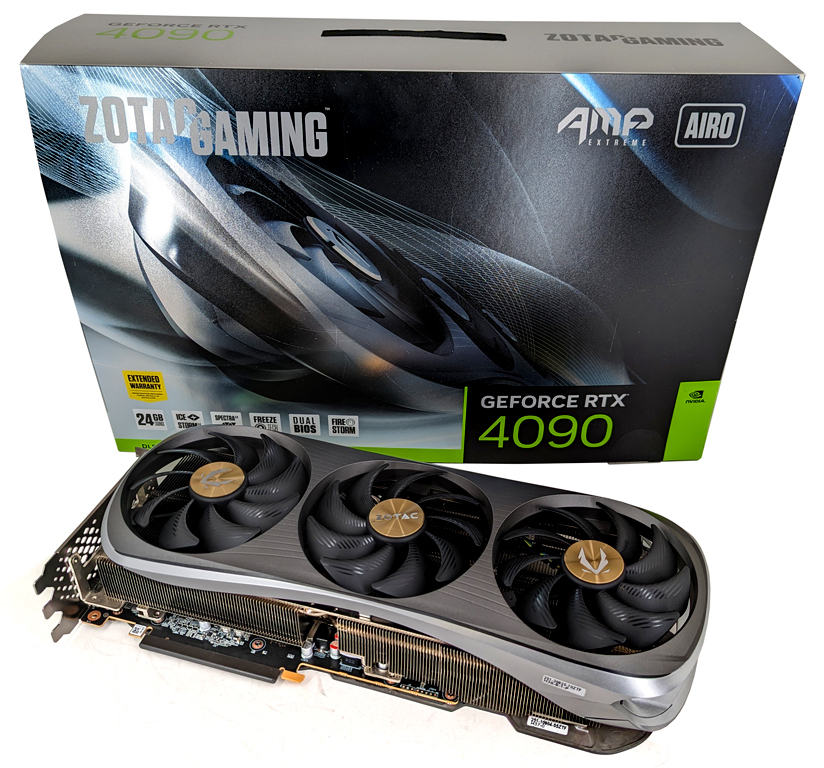 ZOTAC GeForce RTX 4090 AMP Extreme AIRO im Test