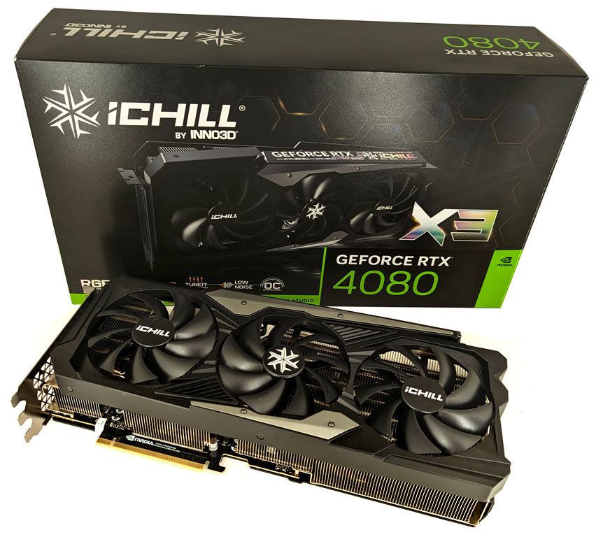 INNO3D GeForce RTX 4080 iCHILL X3 im Test