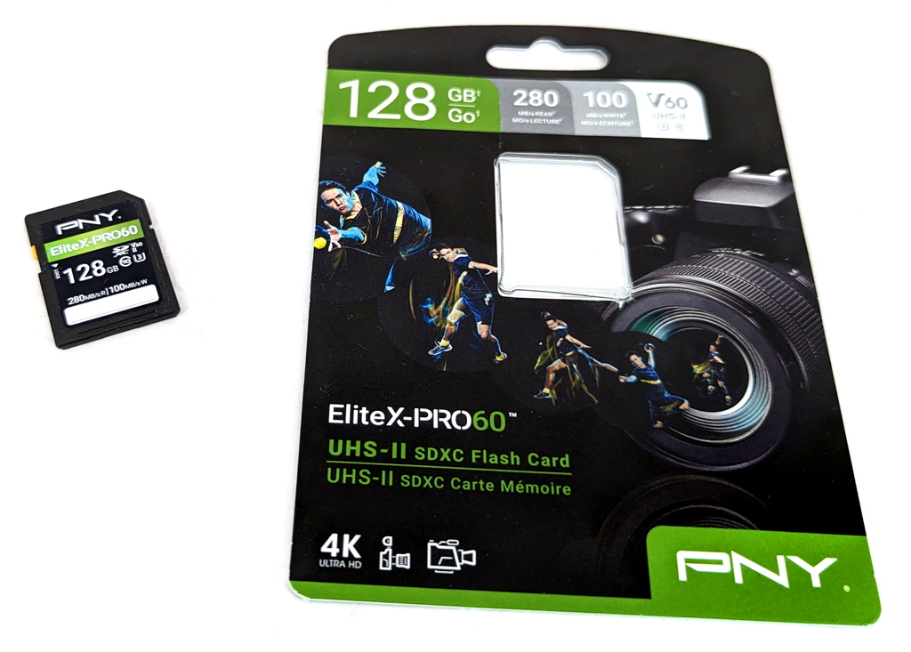 PNY EliteX-PRO 60 128 GB SDXC im Test