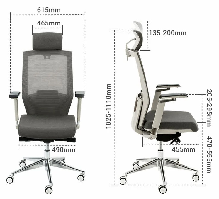 Die wesentlichen technischen Daten des BS10 auf einen Blick (Bildquelle: FlexiSpot).