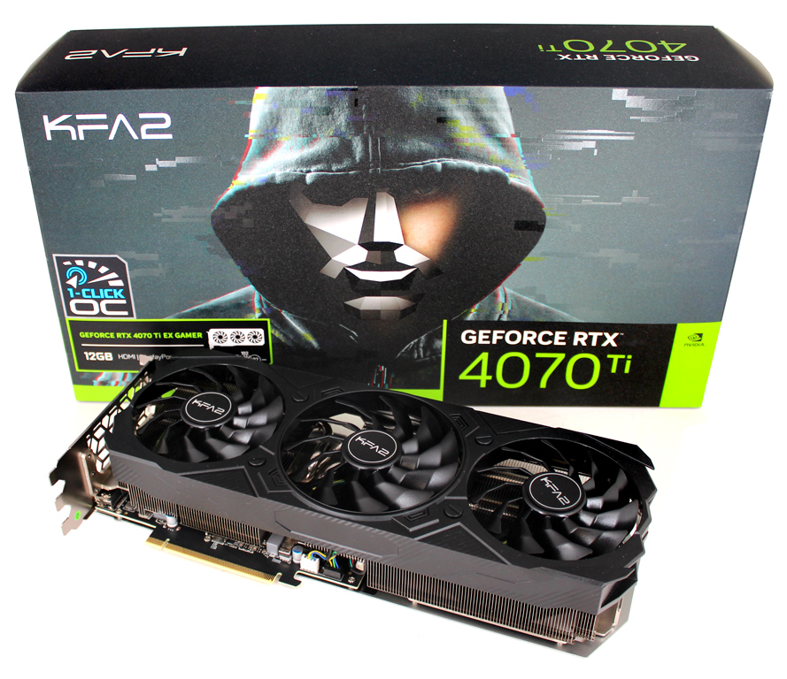 KFA2 GeForce RTX 4070 Ti EX Gamer im Test.