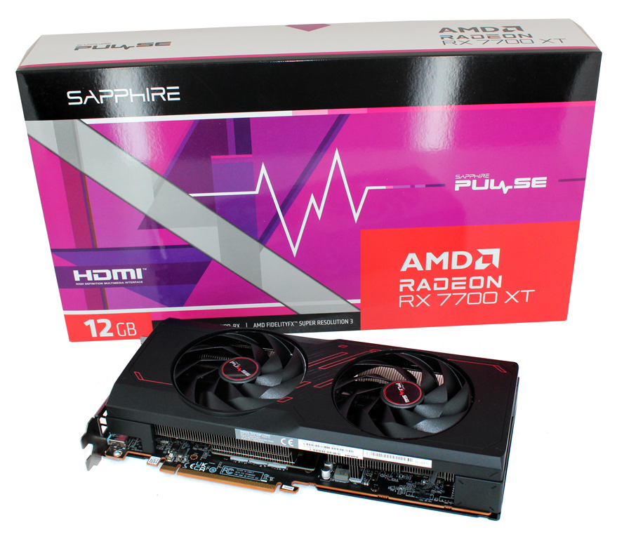 Sapphire PURE und PULSE RX 7700 XT im Test.