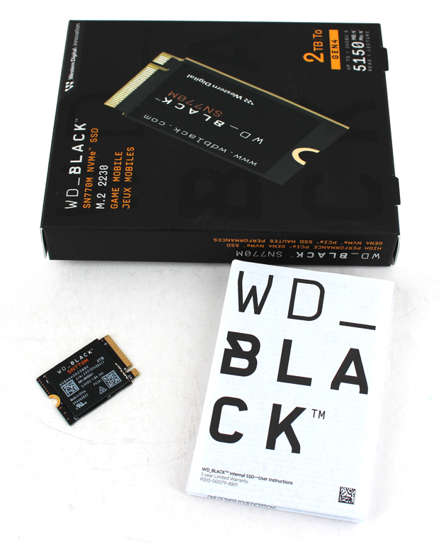 Western Digital WD_BLACK SN770M 2 TB Test