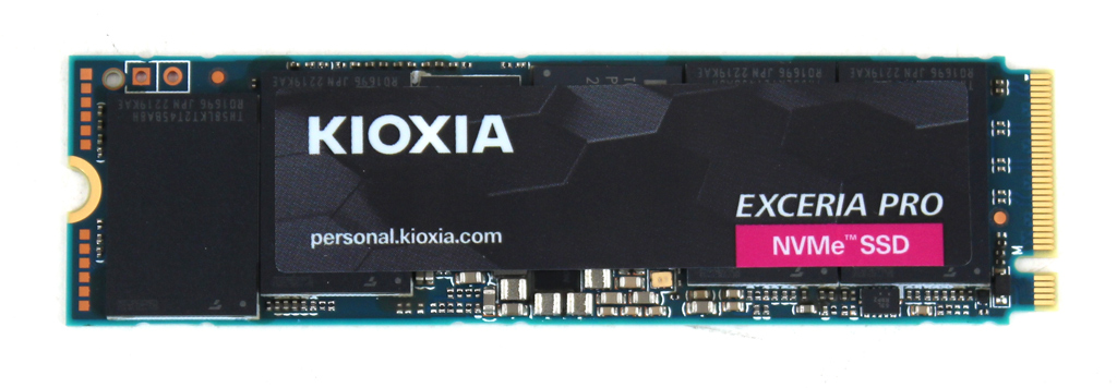 KIOXIA EXCERIA PRO SSD, Vorderseite.