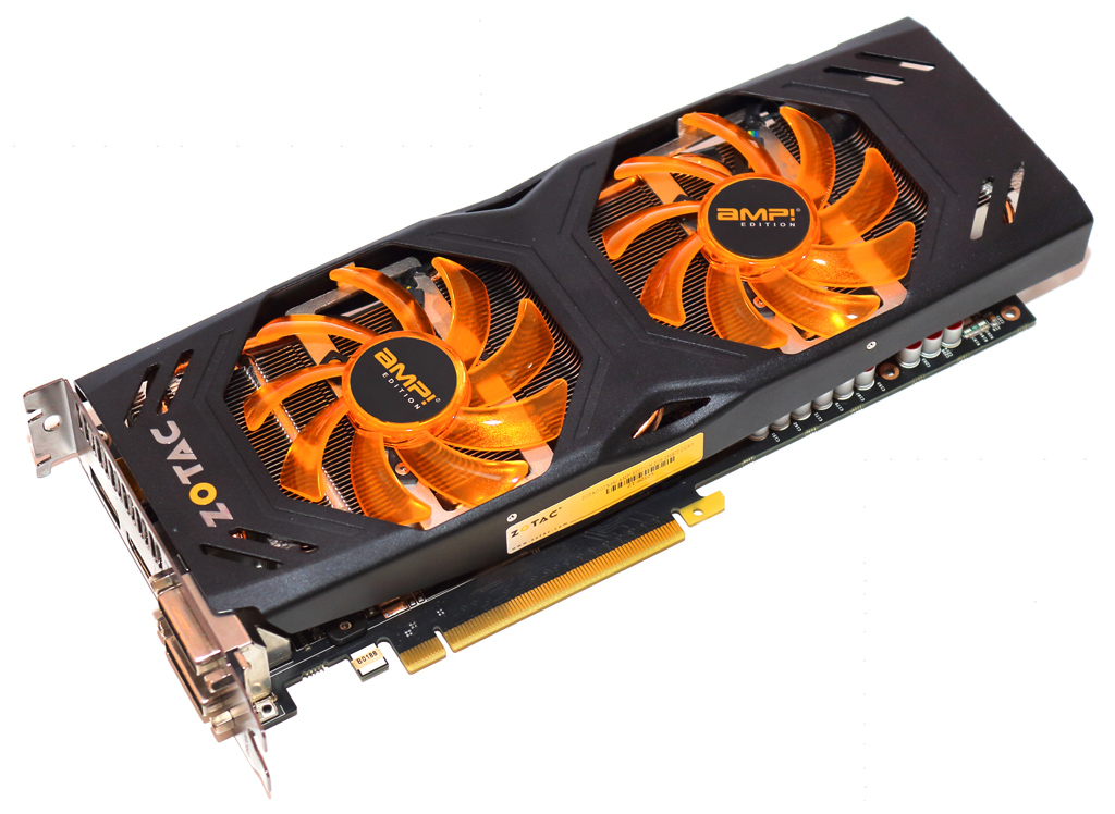 Die ZOTAC GeForce GTX 680 AMP! Edition mit Dual-Silencer im Überblick.