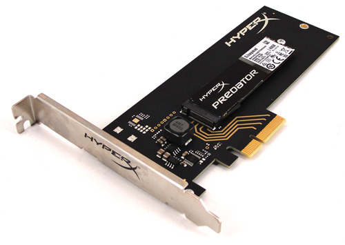 Kingston HyperX Predator 480 GByte PCIe SSD Review