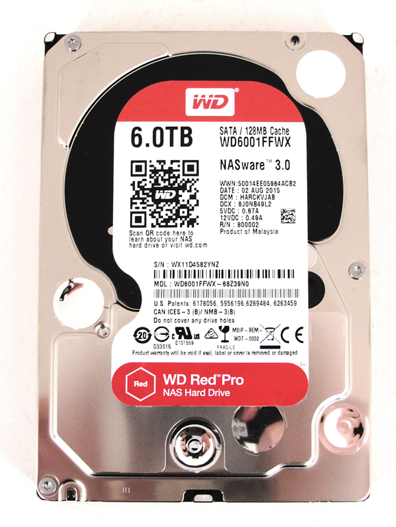 Western Digital WD Red Pro, 6 TB