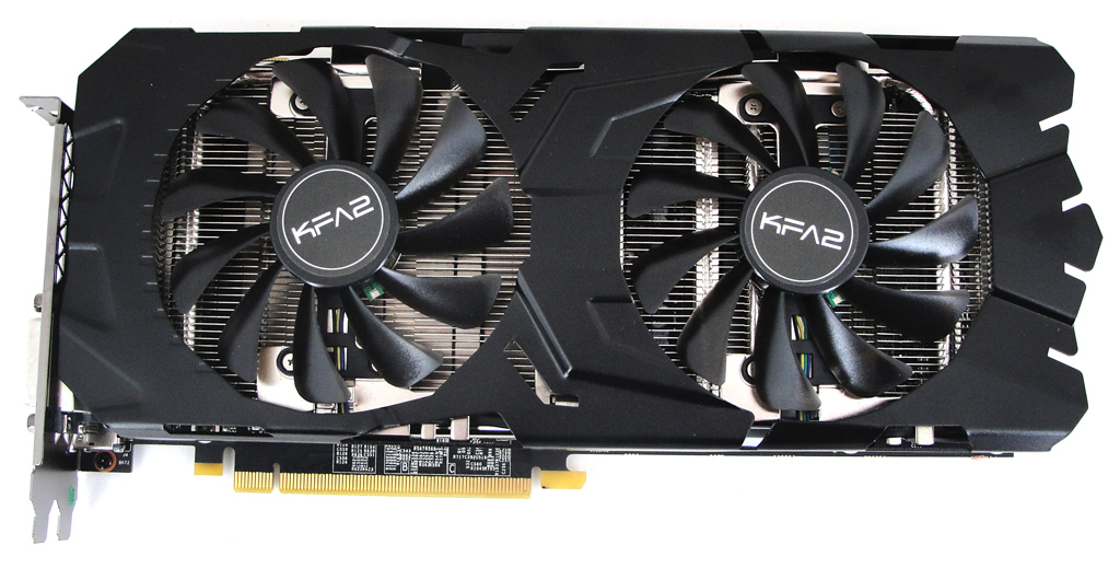 Pascal-basiert: Die KFA2 GeForce GTX 1070 EXOC Grafikkarte.