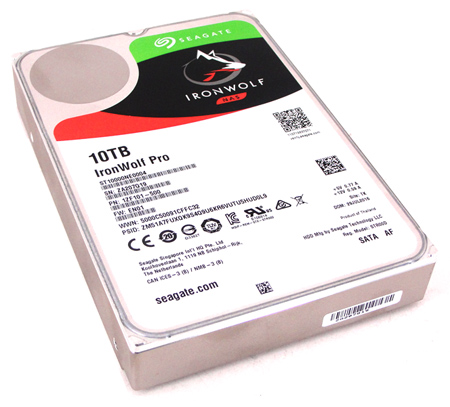 Seagate IronWolf Pro NAS HDD mit 10 TB im Test