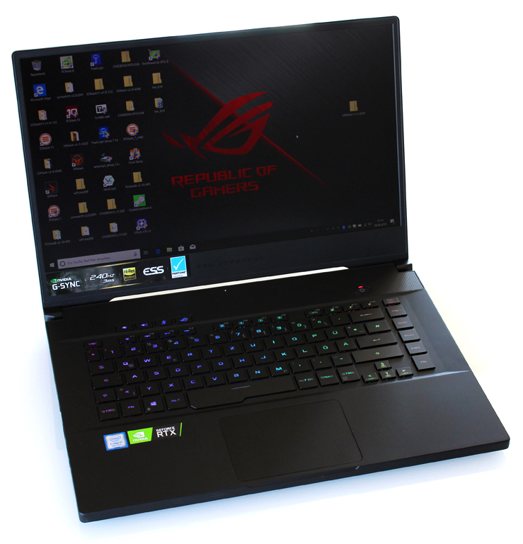 Das ASUS ROG Zephyrus S GX502GW-AZ054R ist das schnellste Notebook, das wir bislang im Test hatten.