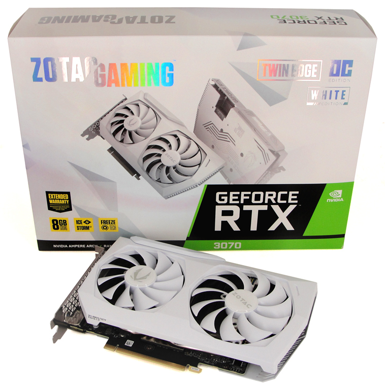 ZOTAC RTX 3070 Twin Edge OC White Edition im Test