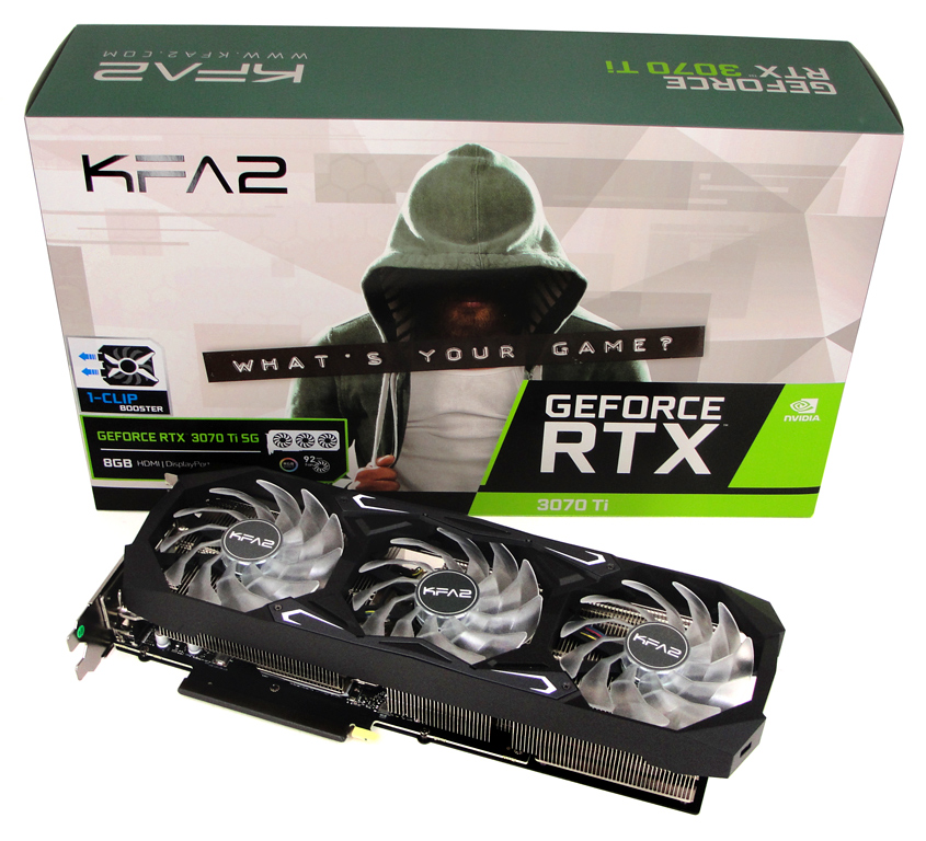 KFA2 RTX 3070 Ti SG (1-Click OC) im Test