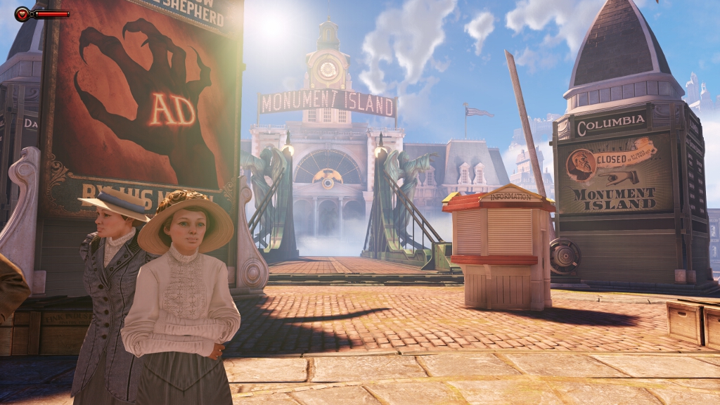 Die Wolkenwelt aus Bioshock Infinite stellt eine Besonderheit der Computerspielgeschichte dar. 