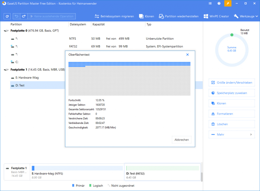 EaseUS Partition Master