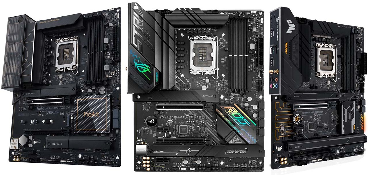 ASUS kündigt neue Intel Z690-, H670-, B660- und H610-Mainboards an