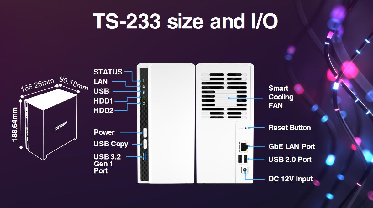 QNAP TS-233 NAS