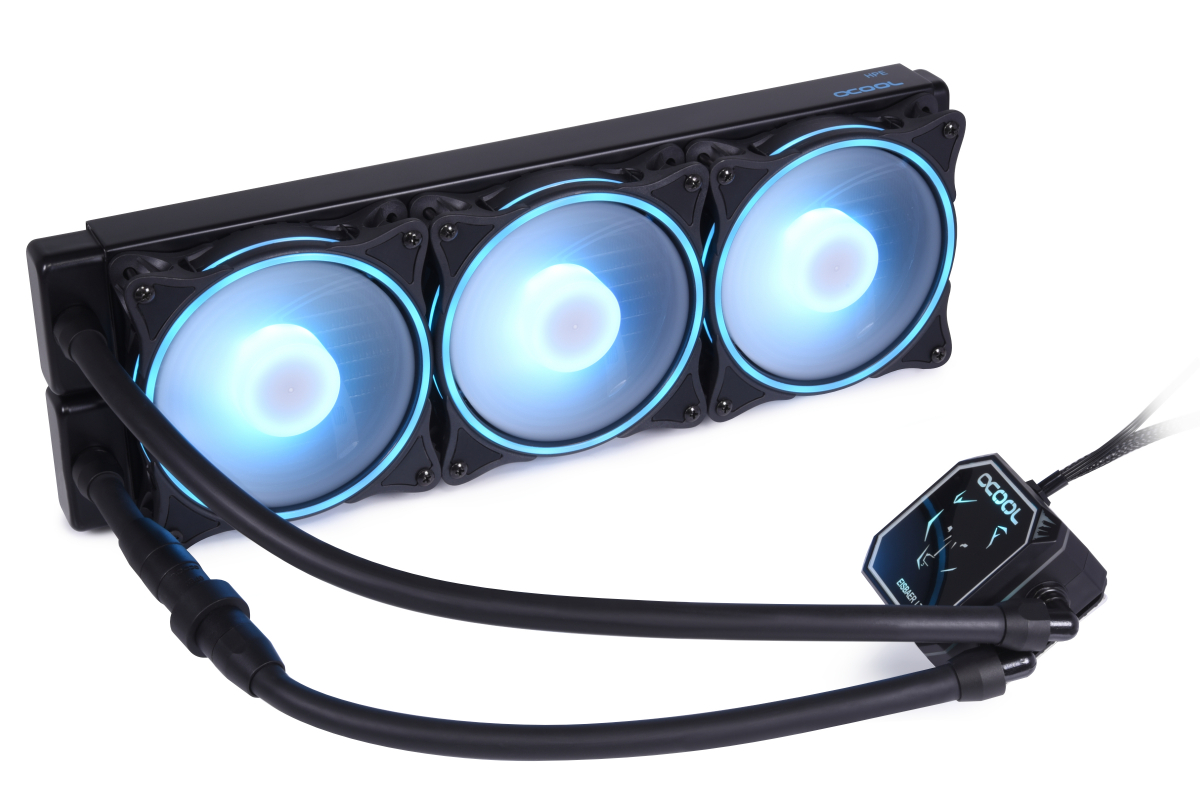 Der neue Alphacool Eisbaer LT360 Aurora HPE AIO-Kühler