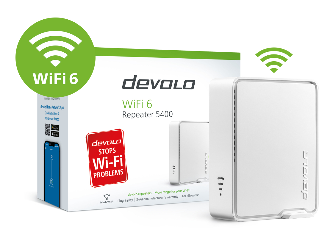 WiFi 6 Repeater 5400