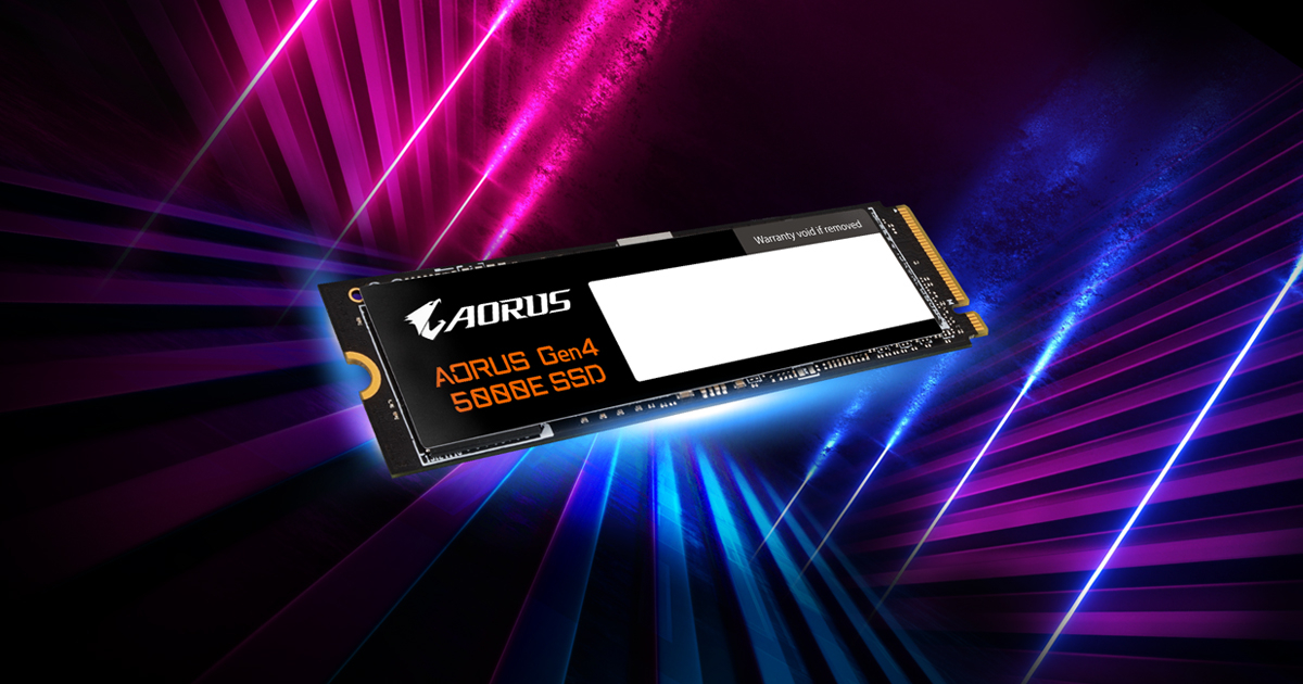 AORUS Gen4 5000E SSD