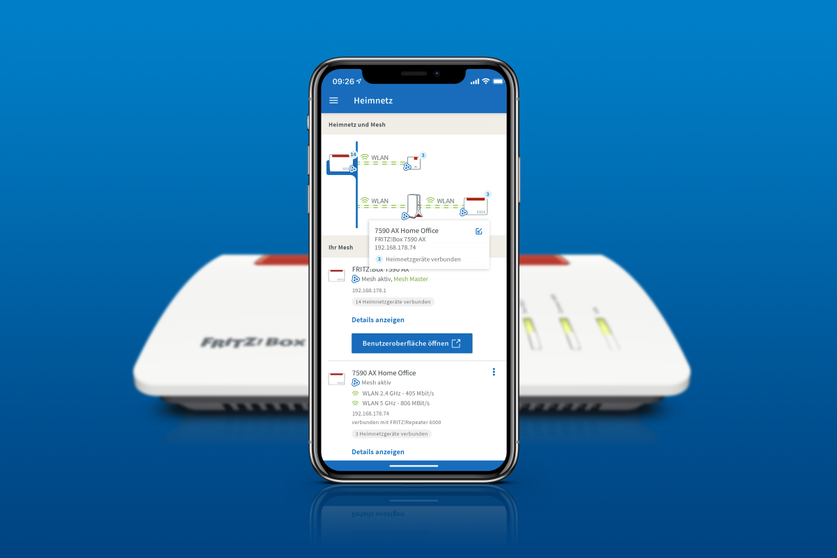 FRITZ!OS 7.50 bringt neue Features für die FRITZ!Apps.
