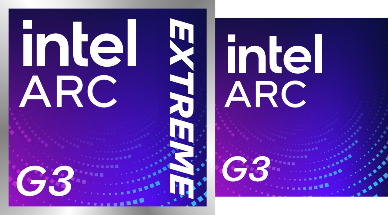 Intel Arc G3 und Arc G3 Extreme Prozessoren